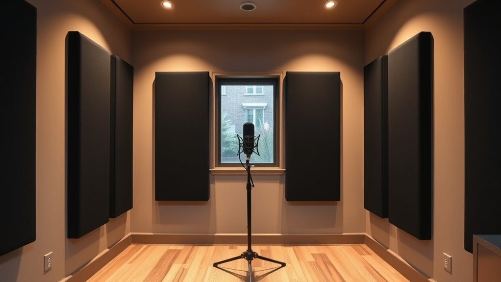 strategic acoustic panel placement