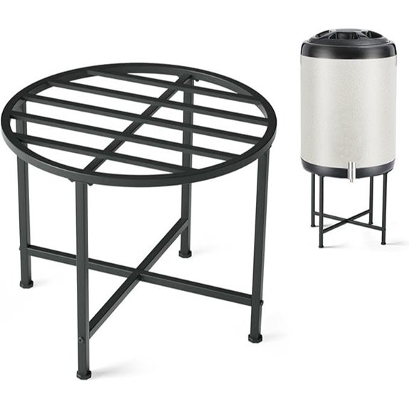 Heavy Duty Stainless Steel Rain Barrel Stand