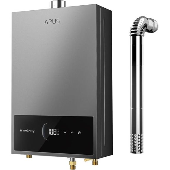 APUS Tankless Gas Water Heater 4.42 GPM