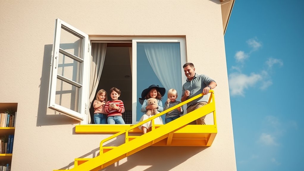 teach family fire escape