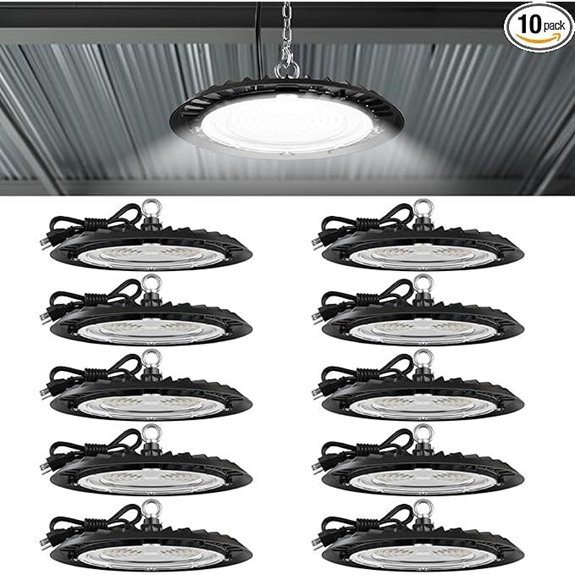 Sunco 10 Pack UFO LED High Bay Lights 150W
