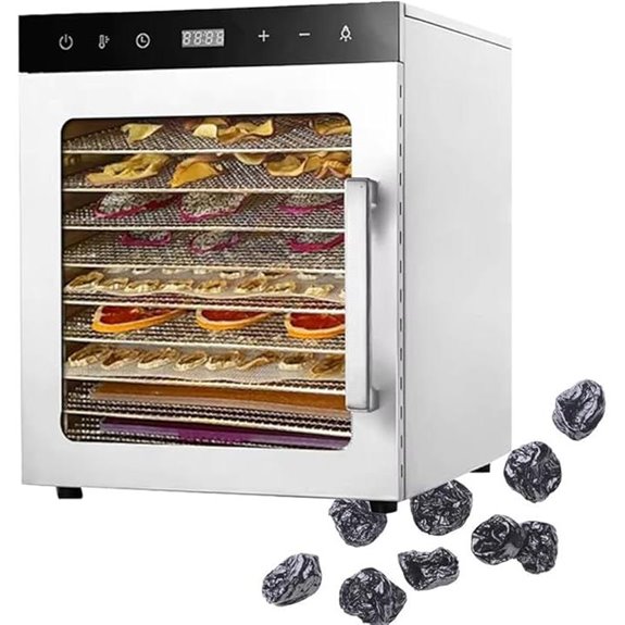 Food Dehydrator with 10 Trays and Timer