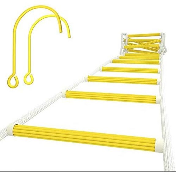 ISOP Fire Escape Ladder for Third-Story Windows