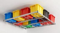 top ceiling tote storage