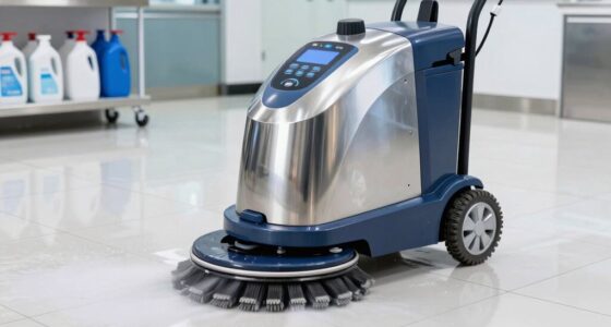 top electric floor scrubbers