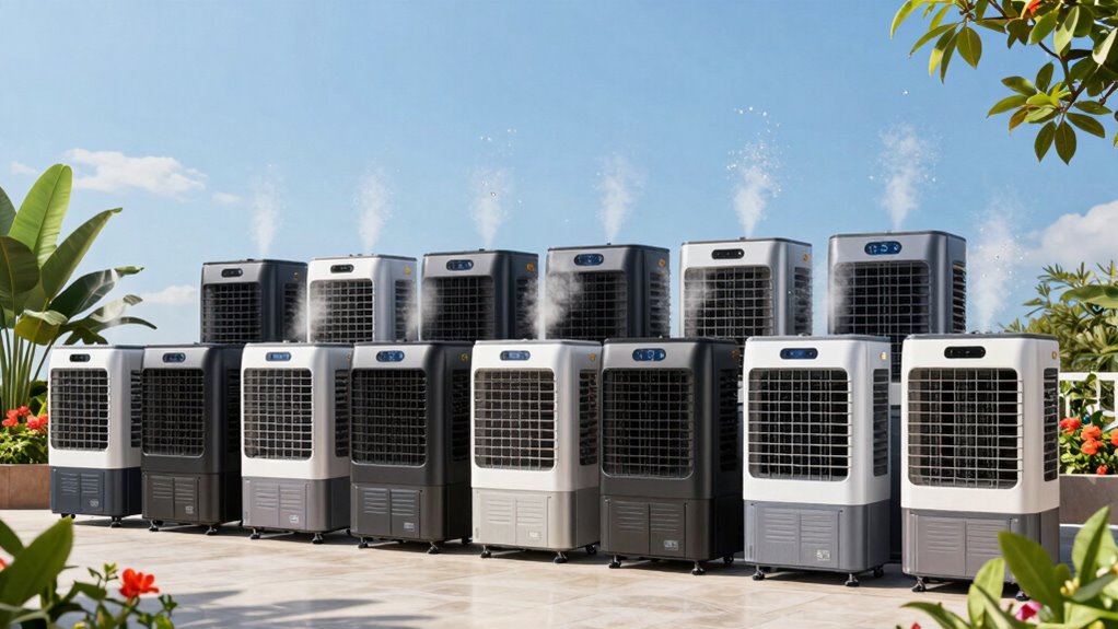 top evaporative coolers for dry climate
