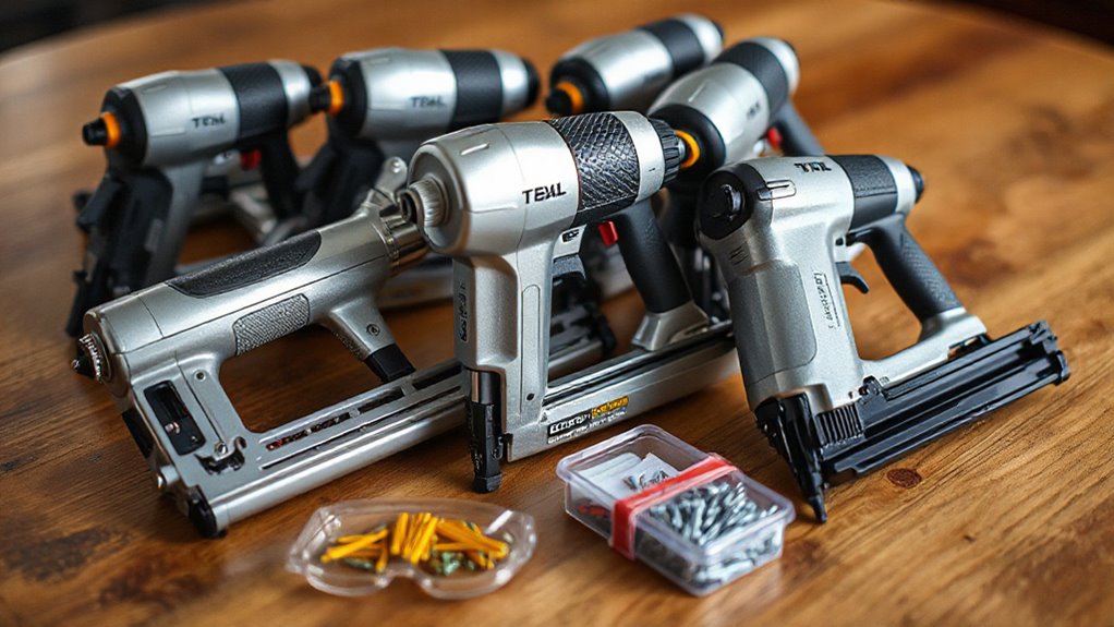 top finish nailer kits