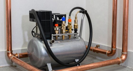 top garage compressor piping kits