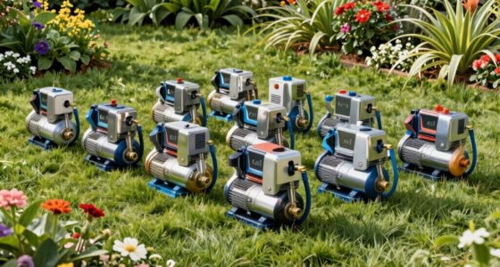 top garden irrigation pumps