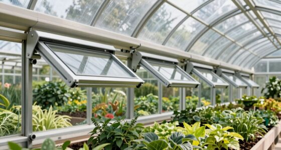 top greenhouse vent openers