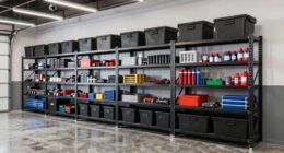 top heavy duty garage shelves