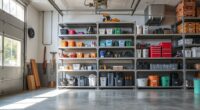 top heavy duty garage shelving