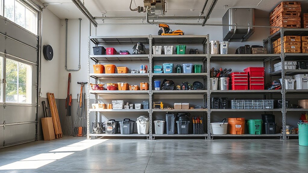 top heavy duty garage shelving