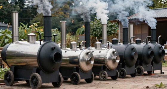 top heavy duty offset smokers