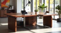 top l shaped standing desks