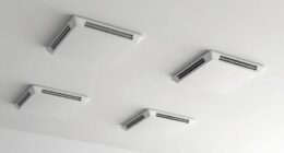 top mini split ceiling cassettes