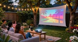 top outdoor movie projectors