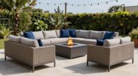 top outdoor sectional sets