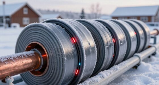 top pipe freeze protection tapes