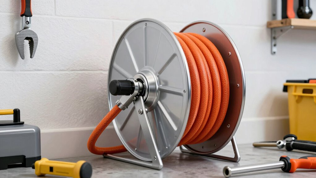 top retractable air hose reels