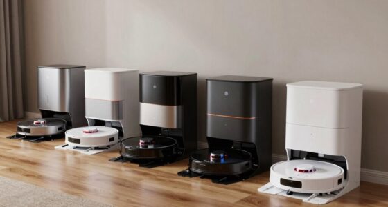 top robot vacuums with self emptying bases