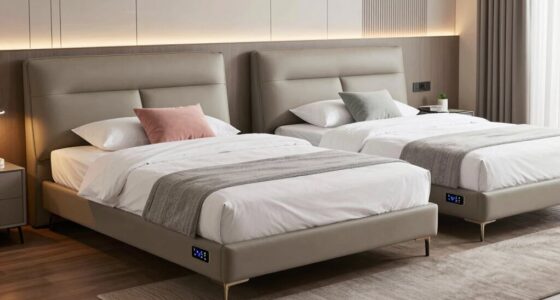 top split king bed bases