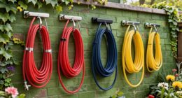 top wall mounted hose reels