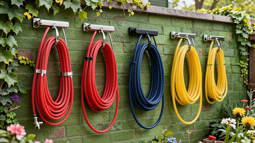 top wall mounted hose reels