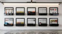 top wall mounted tool racks