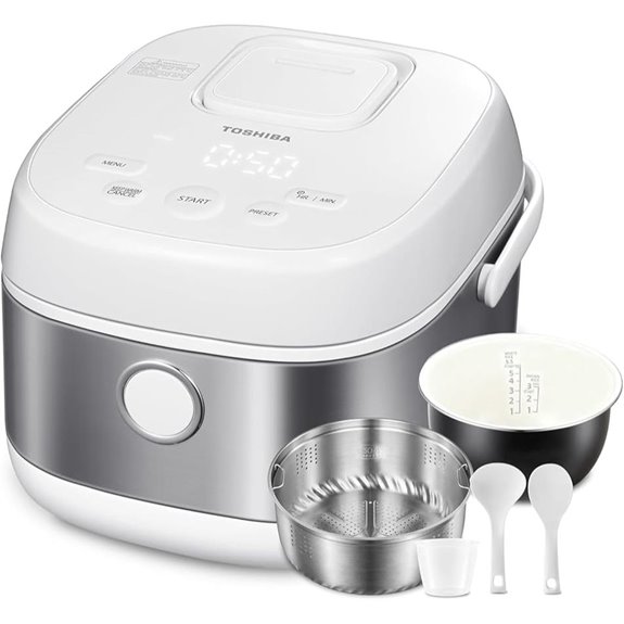 TOSHIBA Induction Rice Cooker with 8 Functions
