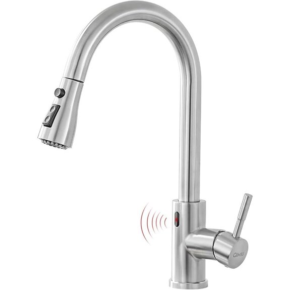 GIMILI Touchless Kitchen Faucet with Pull Down Sprayer