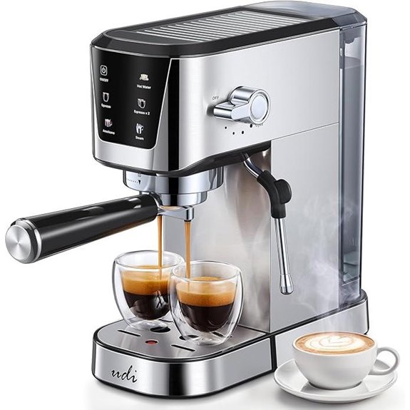 UDI Espresso Machine with Touch Screen and 20 Bar