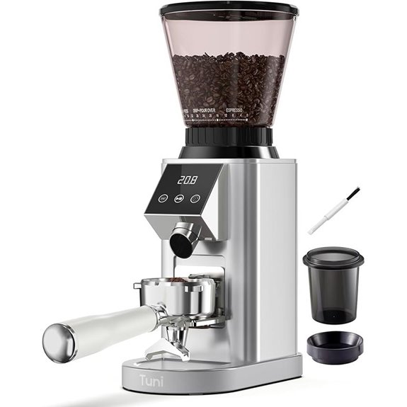 Tuni G1 Conical Burr Coffee Grinder with Touchscreen
