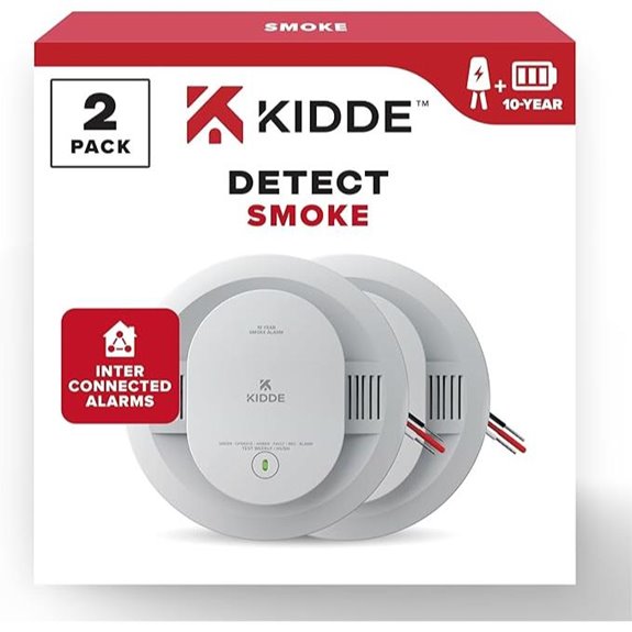 Kidde Hardwired Smoke Detectors (2 Pack)