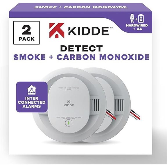 Kidde Hardwired Smoke & CO Detectors (2-Pack)