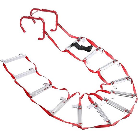 Emergency Fire Escape Ladder 2 Story,15 Ft