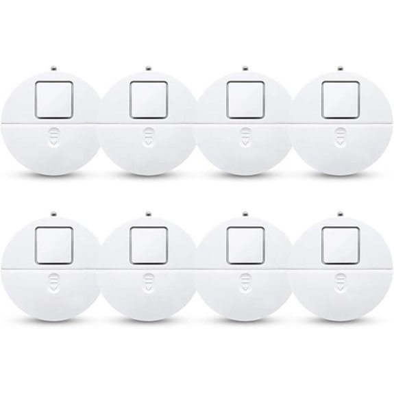 EVA LOGIK Ultra-Thin Window Alarm 8-Pack