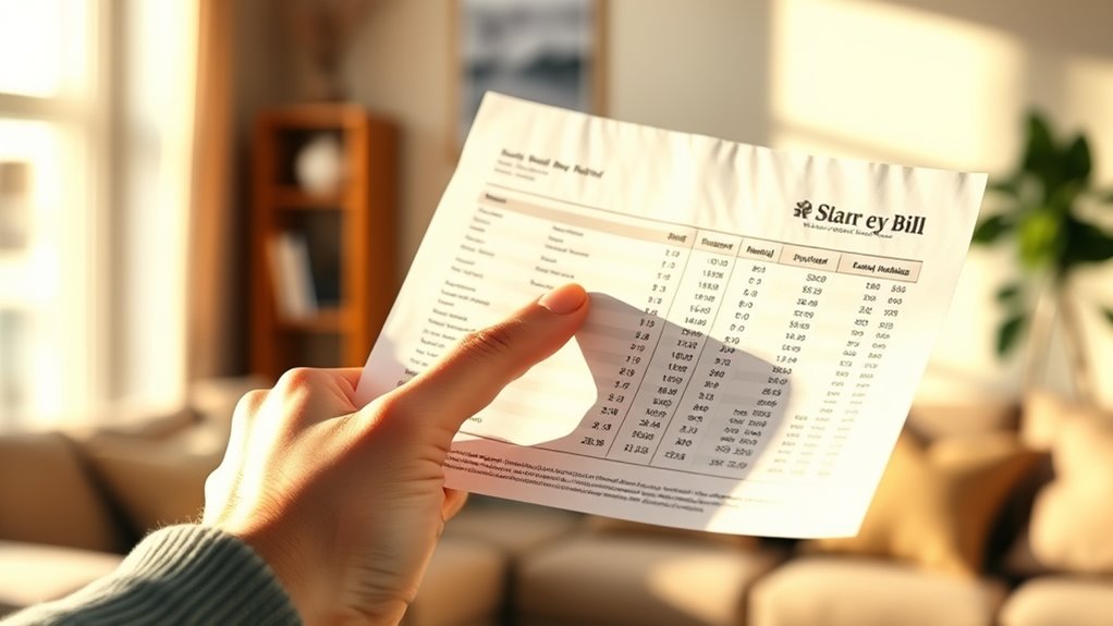 understanding energy bill charges