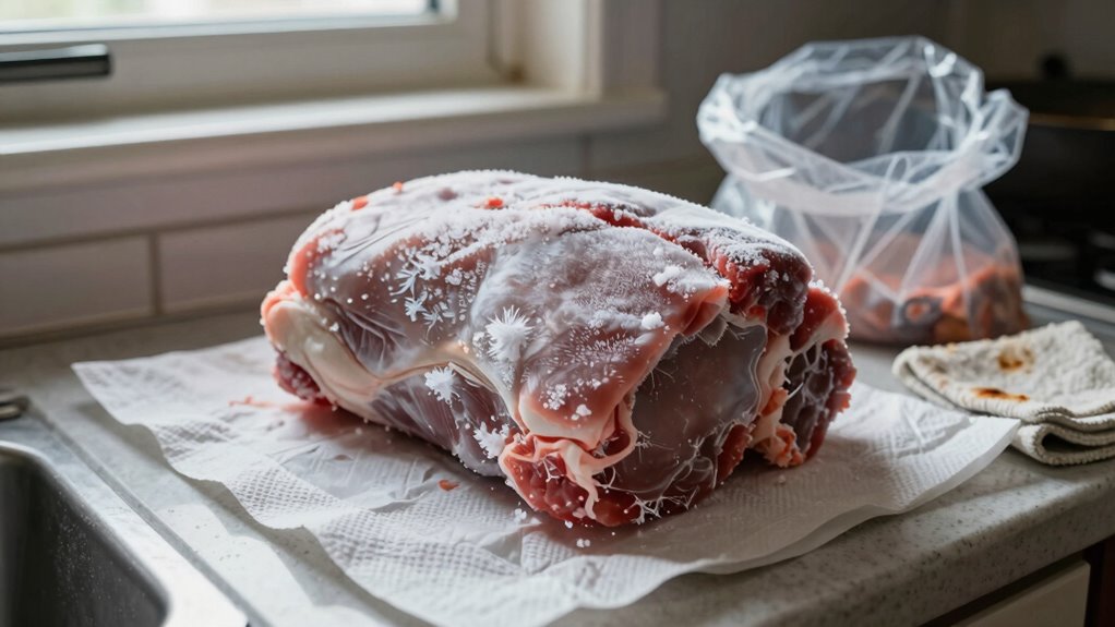 unsafe thawing practices ignored