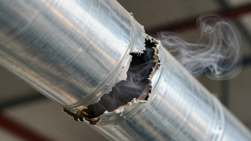 unseen duct air loss