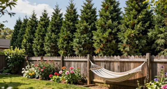 unutilized backyard wind protection