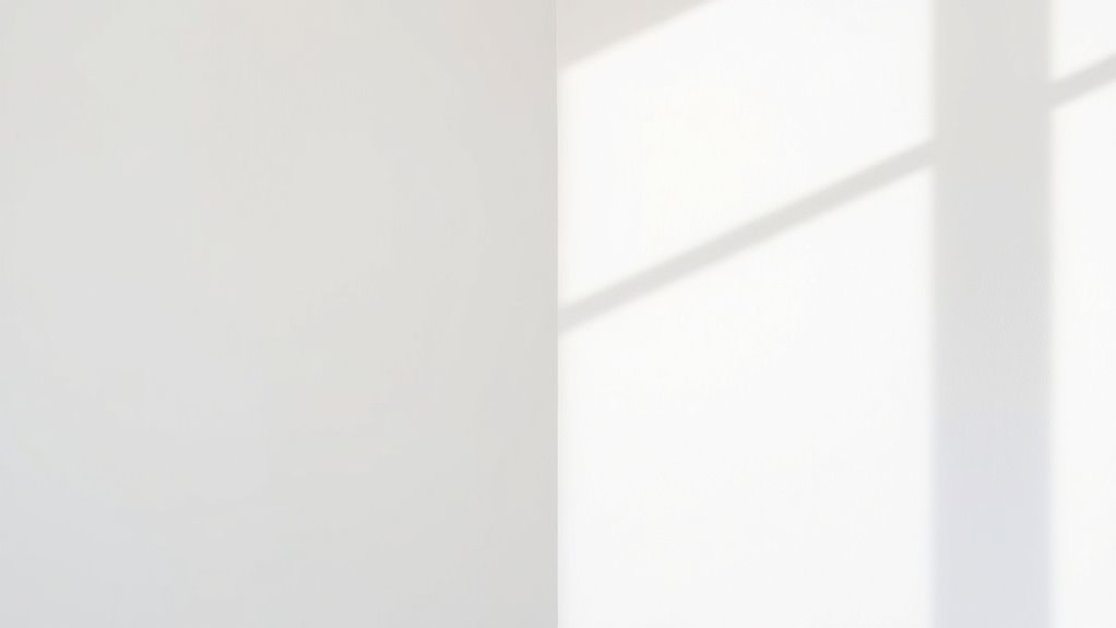 use flat paint for ceilings