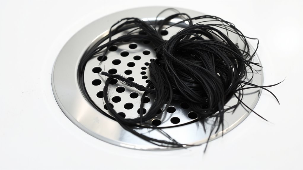 use hair catchers regularly