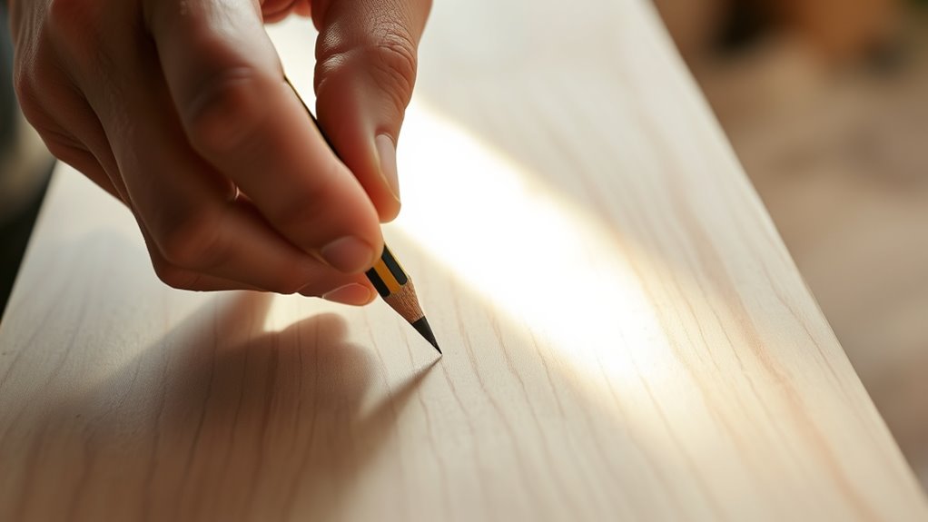 use precise marking techniques