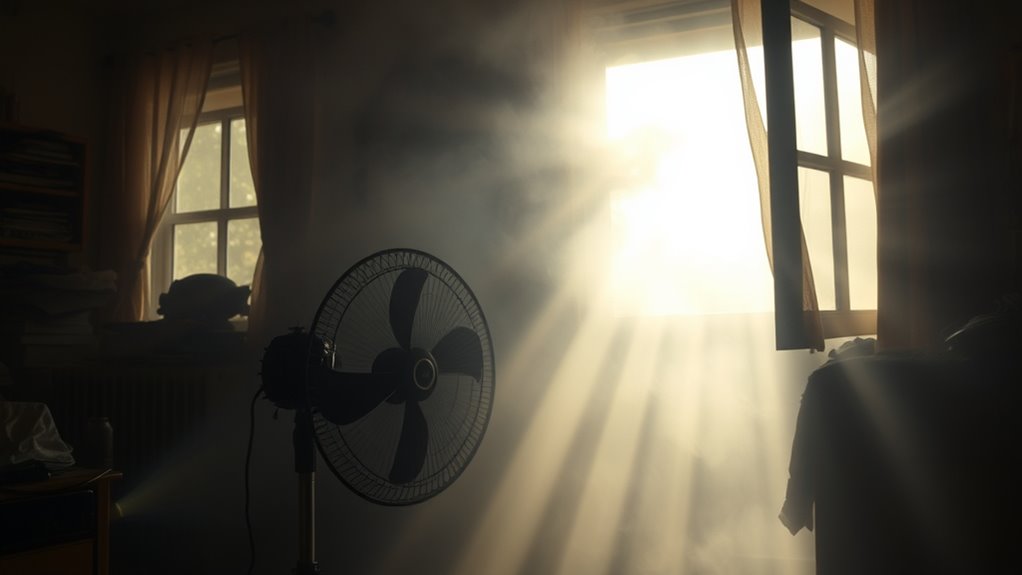 use sealed filtered ventilation