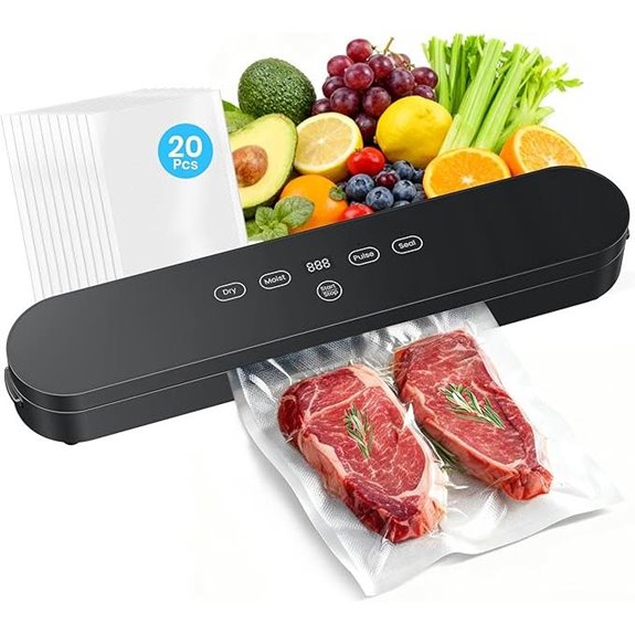 Food Vacuum Sealer Machine with 20 Bags
