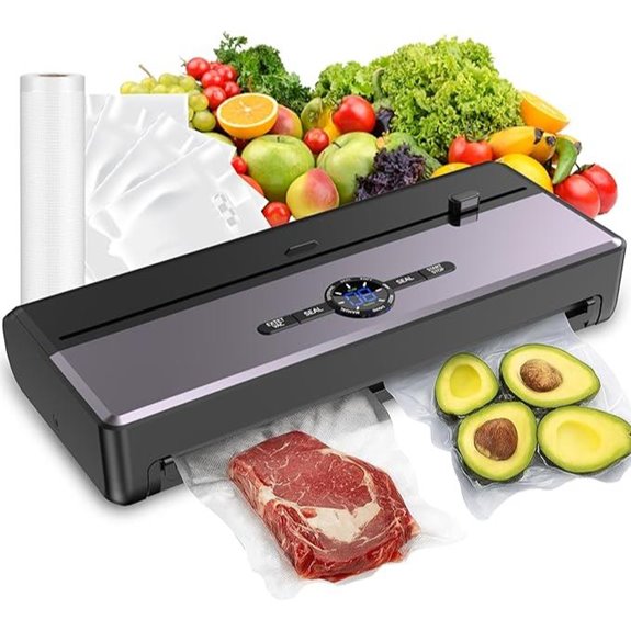 Food Sealer Machine with Vacuum Bags and Cutter