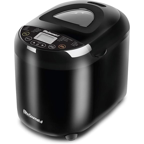 Elite Gourmet Bread Maker with 3 Loaf Sizes