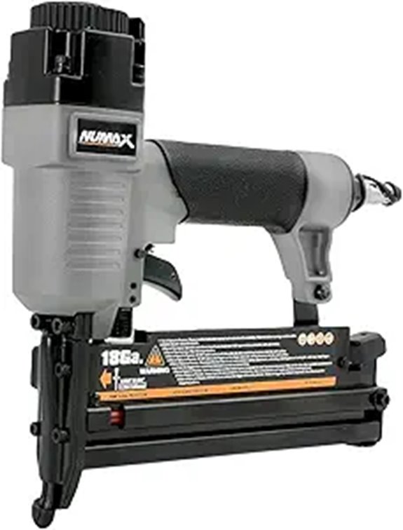 NuMax 3-in-1 Pneumatic Finish Nailer and Stapler