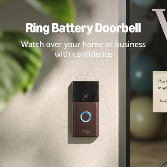 Ring Battery Doorbell with Video Two-Way Talk Motion